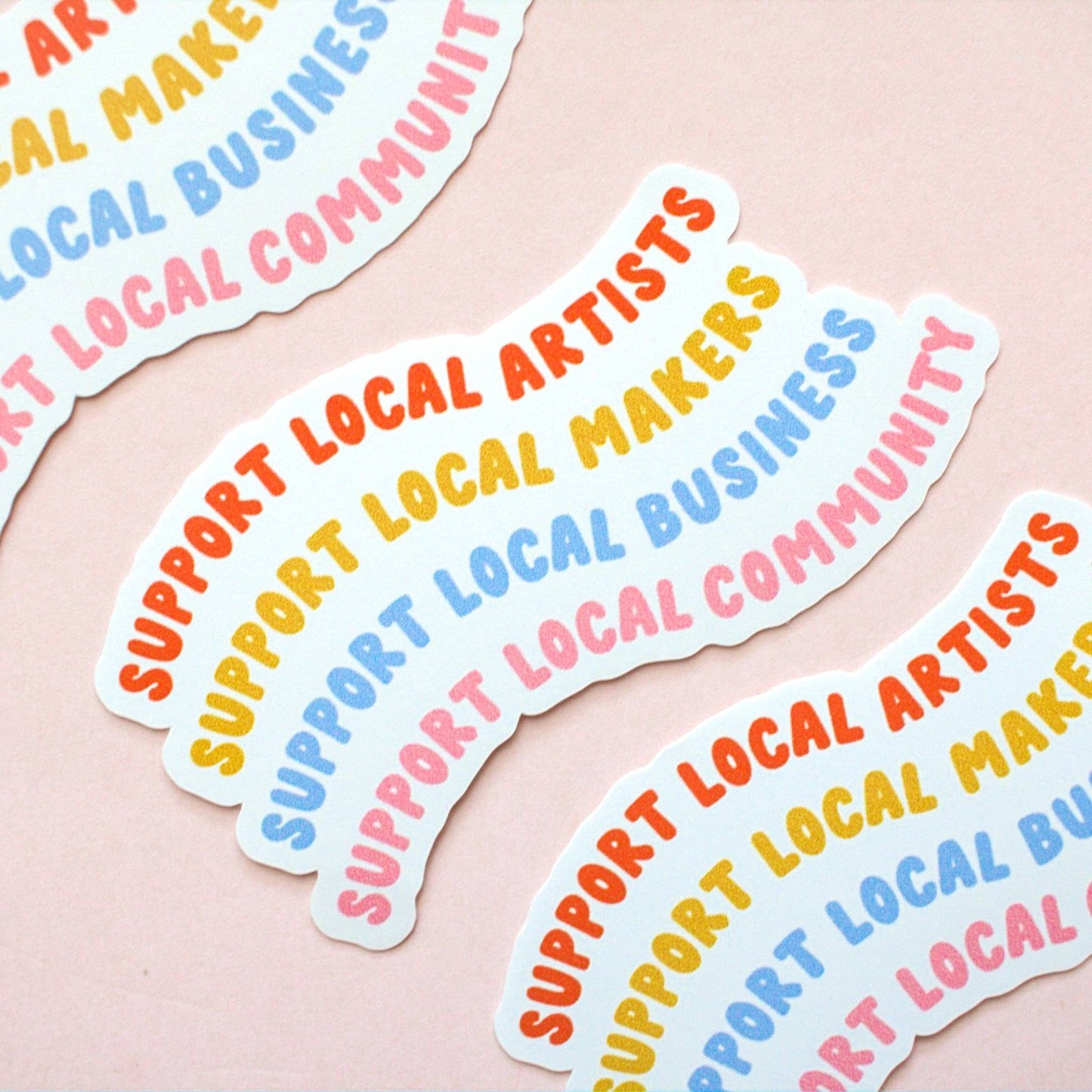 Made by April-Lynn - Support Local Sticker