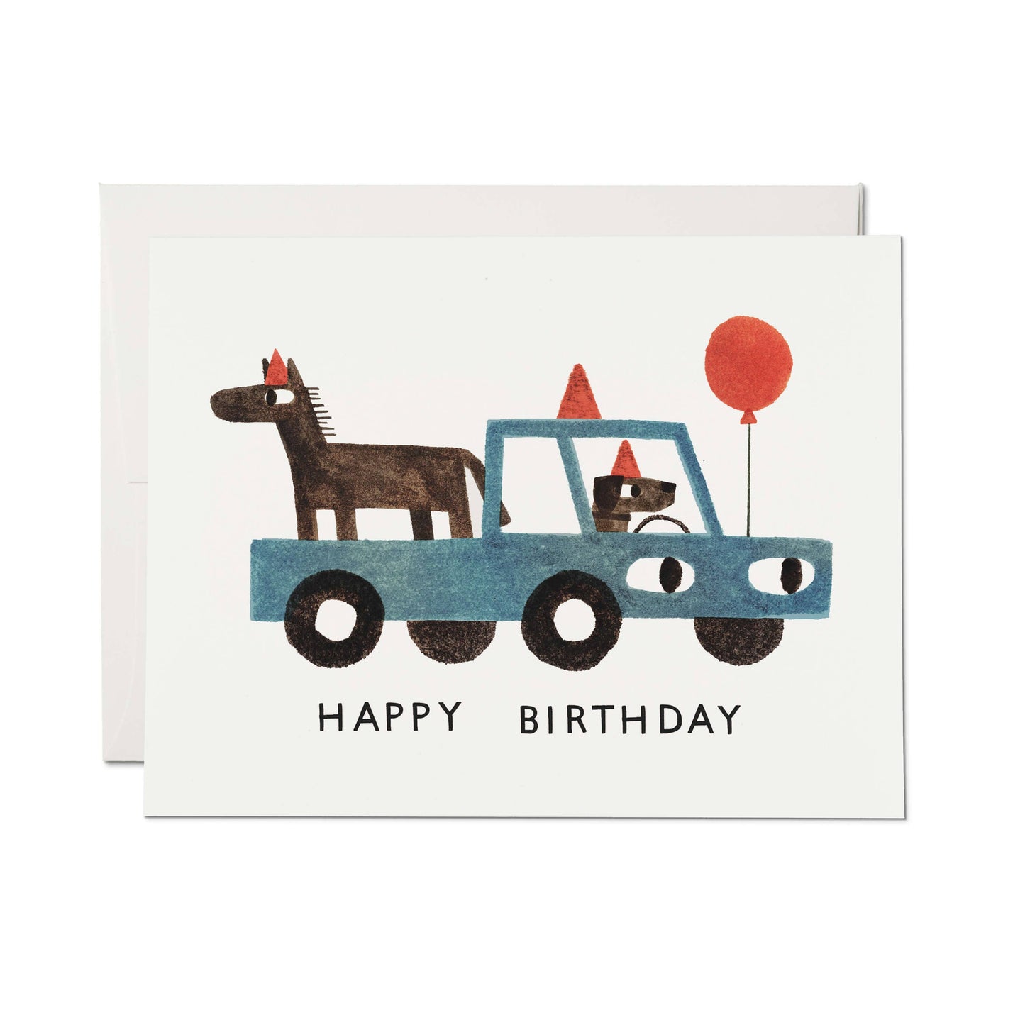 Red Cap Cards - Your Farm greeting card: Single
