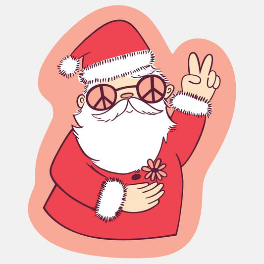 The Good Twin - Santa Sticker