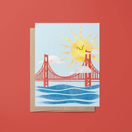 Sincerely, Rob - "San Francisco" Greeting Card