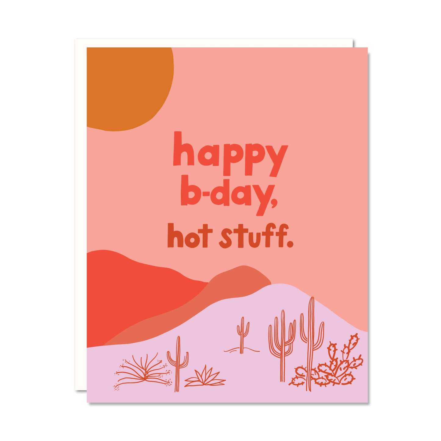 Odd Daughter - Hot Stuff - Birthday Card