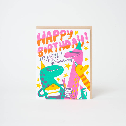 HELLO! LUCKY -- Dino Party Birthday: Paper tab