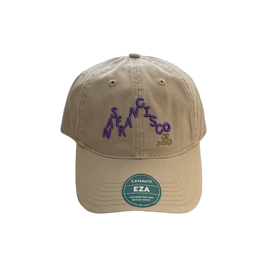 Douglas Brett - SF Cap - Camel / Purple