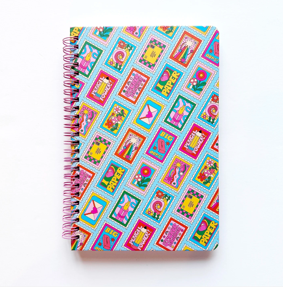 Stationery Store Day - 2024 Stamp Pattern Notebook