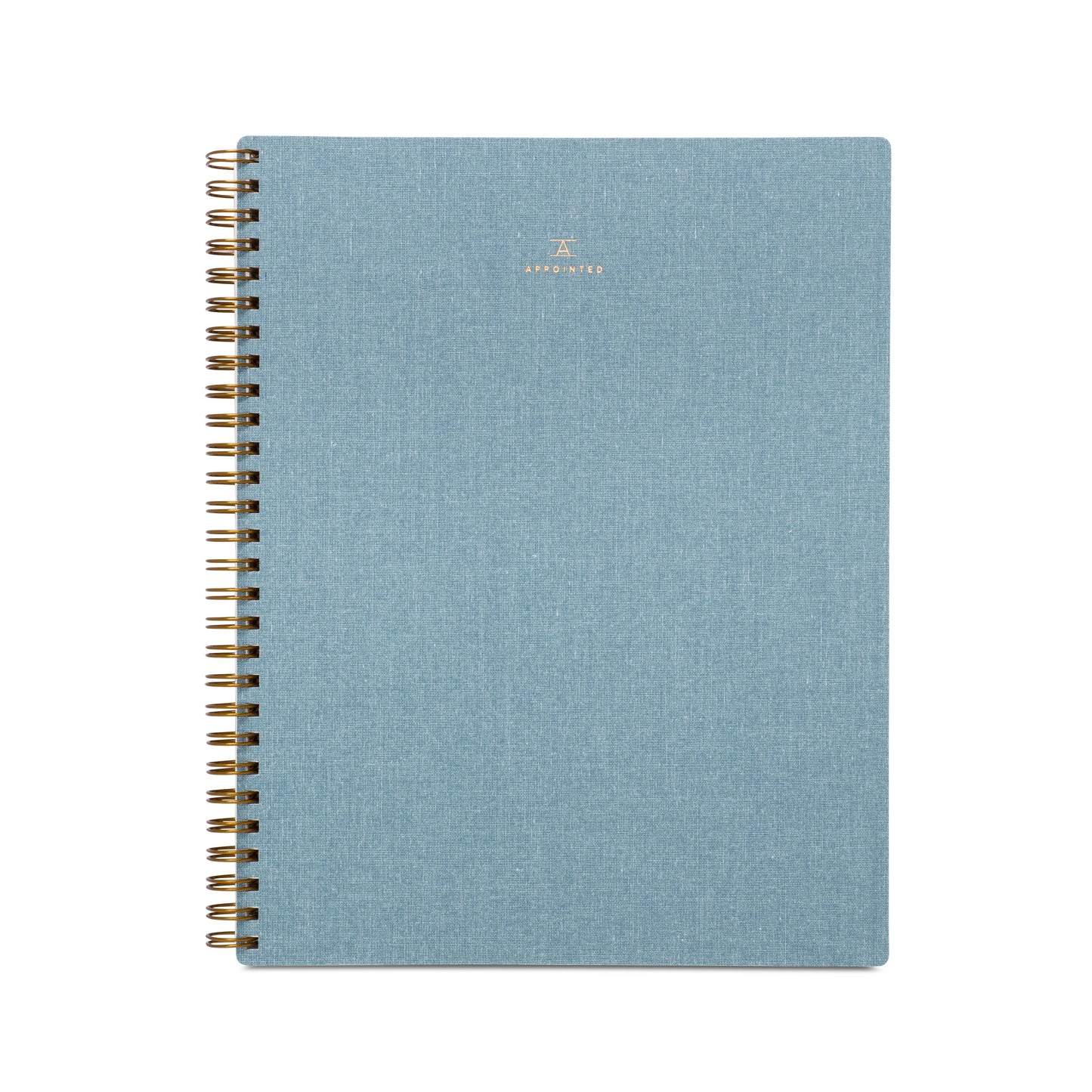 Appointed - Notebook - Chambray Blue - Grid