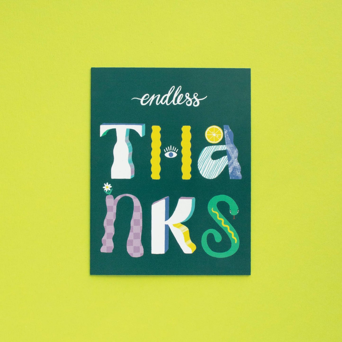 Pineapple Sundays - Endless Thanks Greeting Card