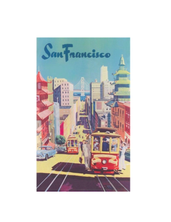 Found Image - SF-614 San Francisco - Magnet