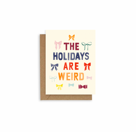 Adelfi - Rainbow Bows Weird Holidays Card