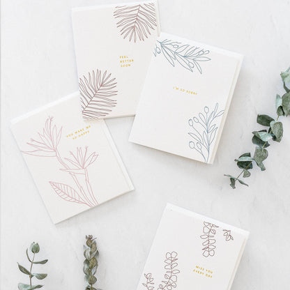 Ramona & Ruth - So Happy Botanical Card