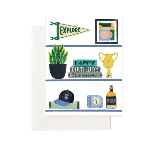 Forage Paper Co. - Handsome Shelfie Card