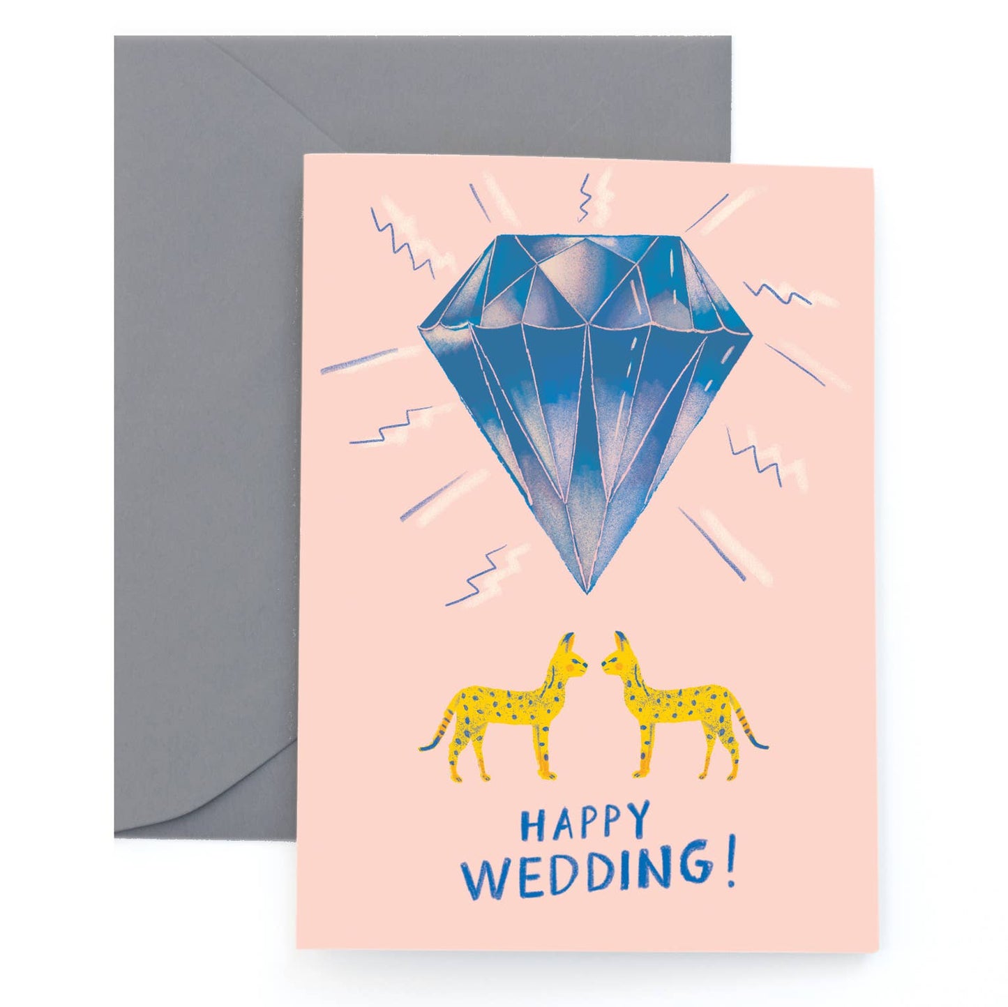 Carolyn Suzuki - MEOWY WEDDING - Wedding Card