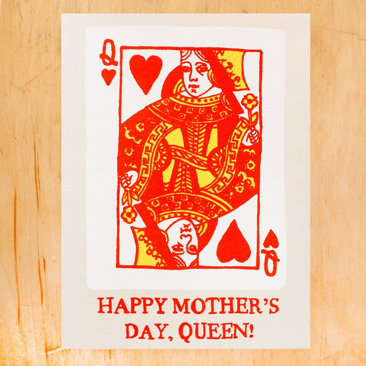 Alphabet Studios - MOM QUEEN GREETING CARD