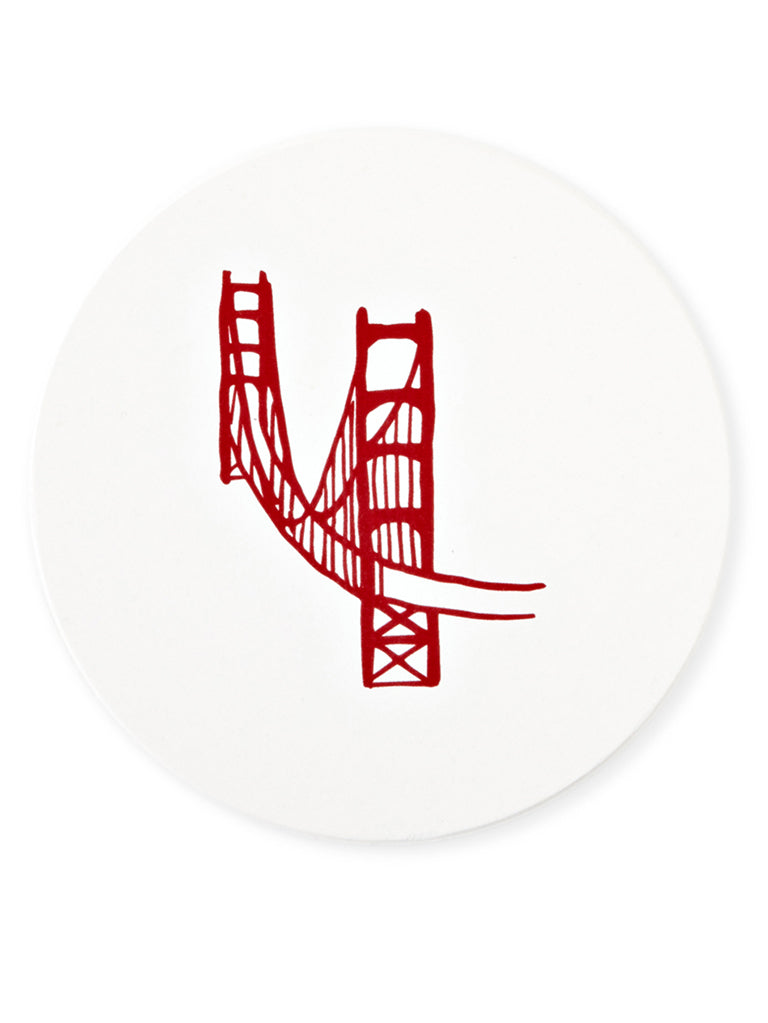 Claudia Pearson - Golden Gate Bridge Coaster