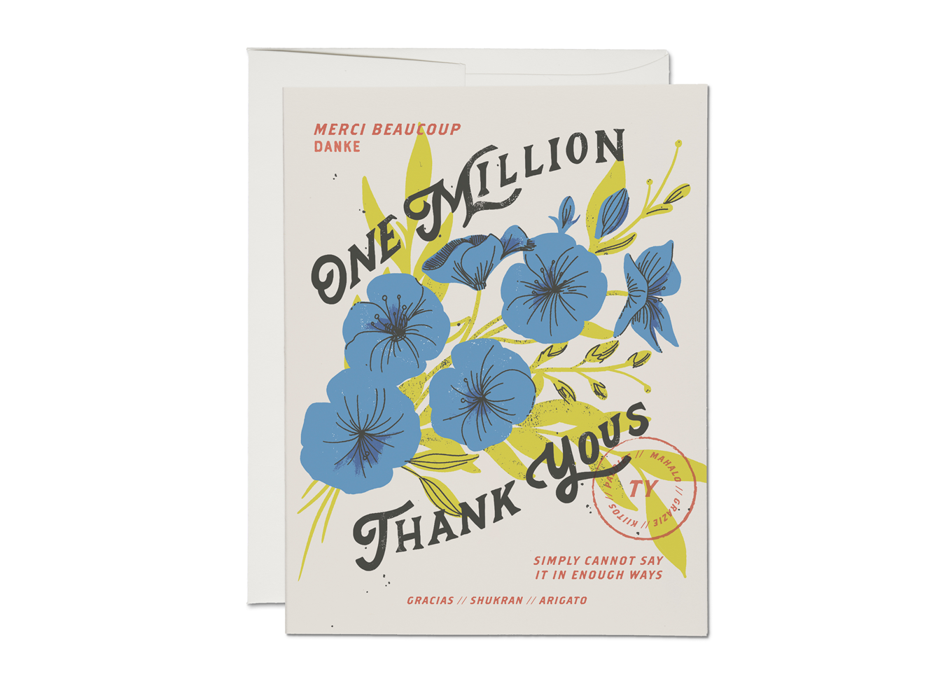 Red Cap Cards - One Million Thank You