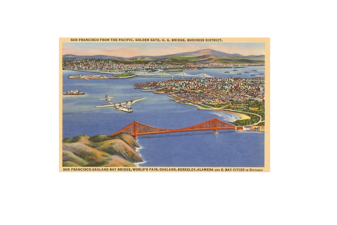 Found - Golden Postcard 3   SF-98