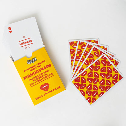 Lingo Playing Cards - Mandarin Travel Playing Cards