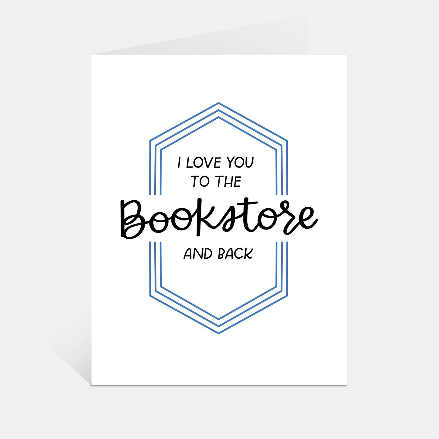 Just Follow Your Art - Bookstore Love Card