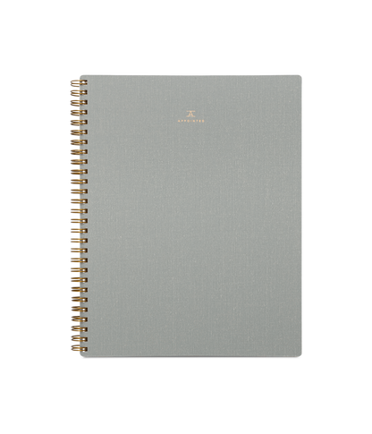 Appointed - Notebook - Dove Gray - Lined