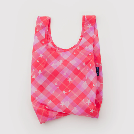 Baggu - Baby Baggu - Pink Star Plaid