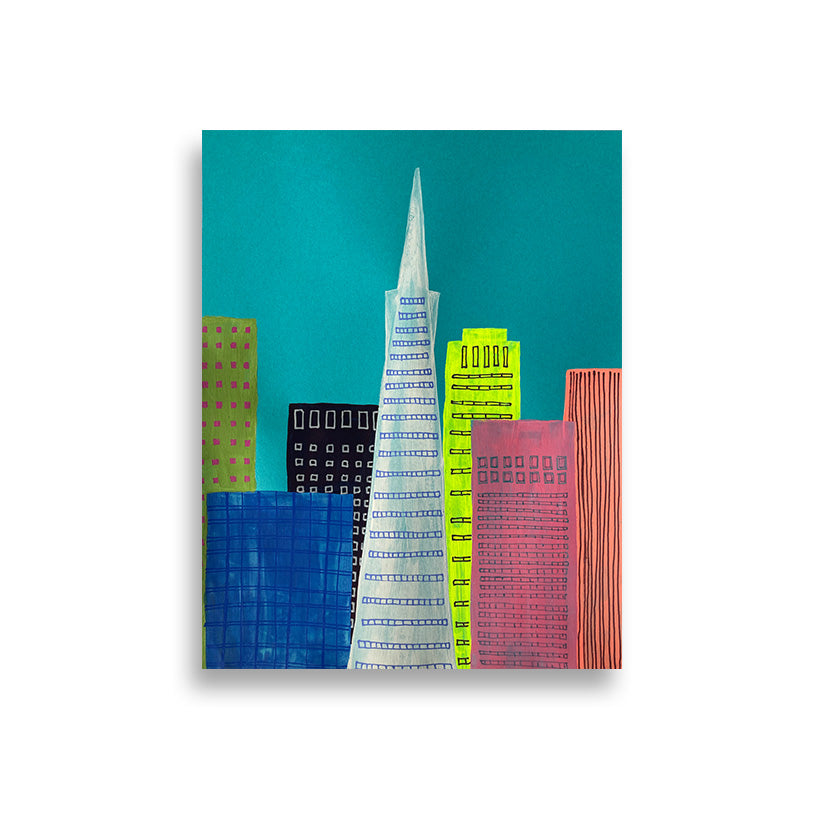 Bridget Watson Payne - Transamerica Postcard