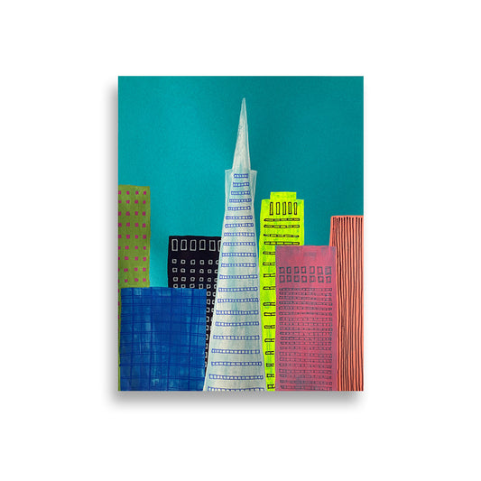 Bridget Watson Payne - Transamerica Postcard