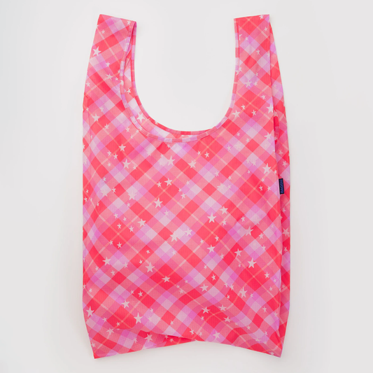Baggu - Big Baggu - Pink Star Plaid