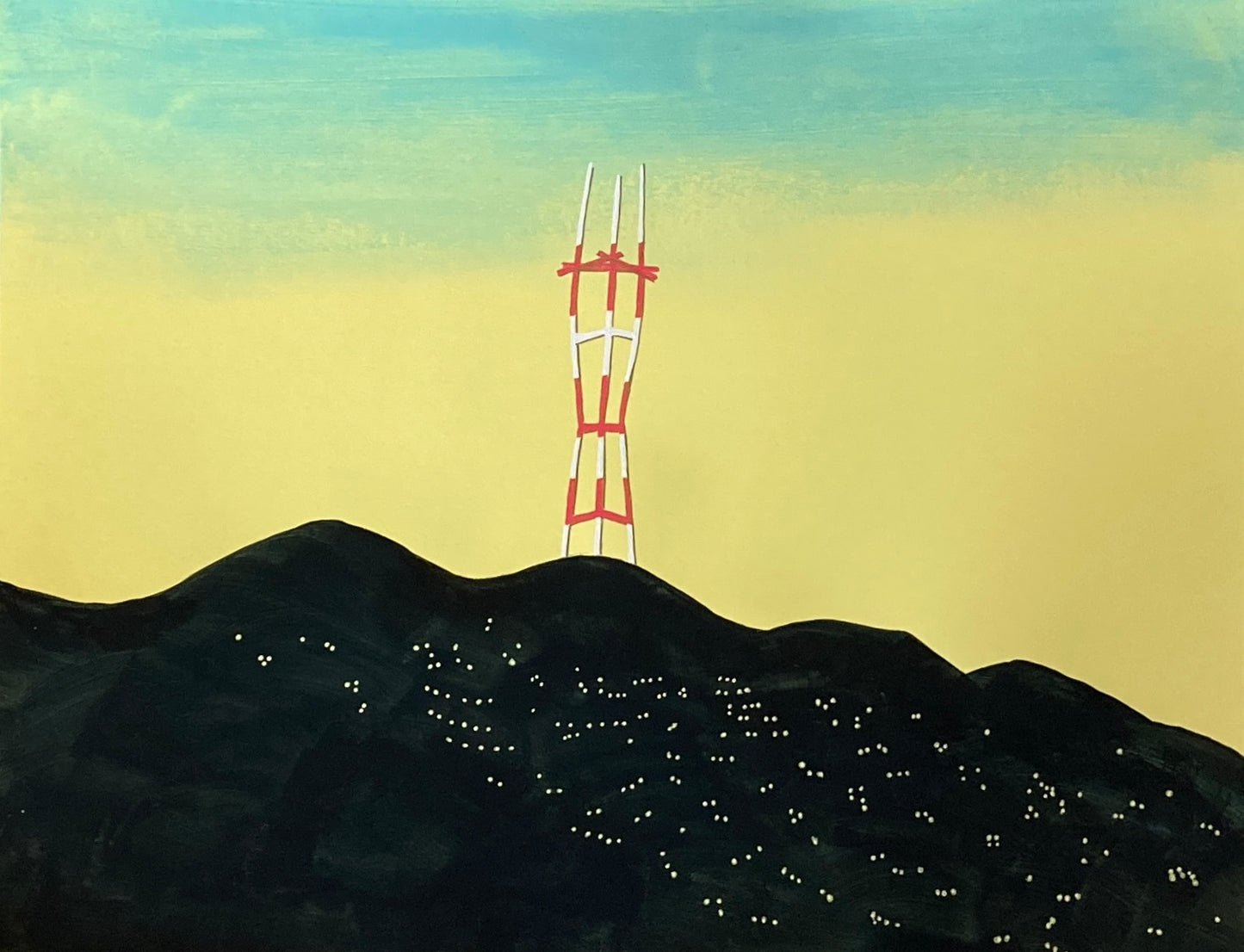 Bridget Watson Payne - Sutro Tower Postcard