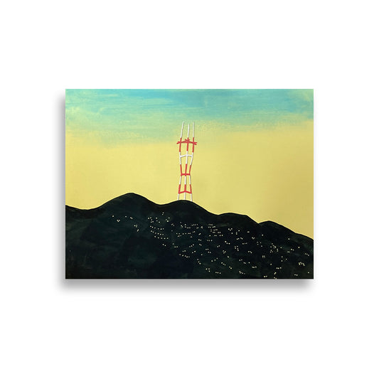 Bridget Watson Payne - Sutro Tower Postcard